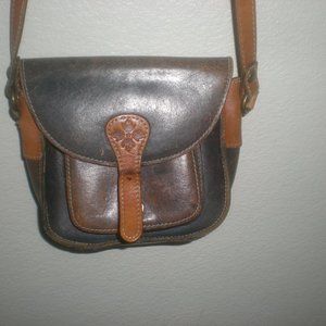 Patricia Nash Brand Leather Cross Body Handbag Pu… - image 1